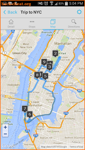 Voyager: Route Planner screenshot