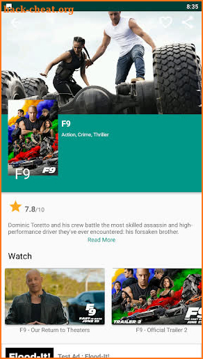 Vozee Movies screenshot