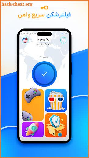 VPN-فیلتر شکن پرسرعت قوی screenshot