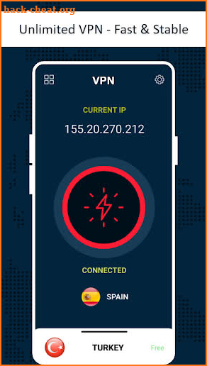 VPN – 100% Free Proxy, Speed, Secured screenshot