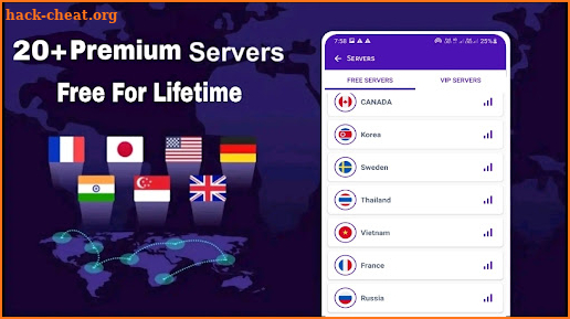 VPN 4x Premium Pro screenshot
