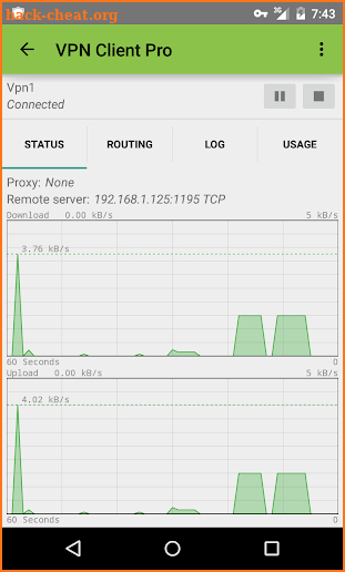 VPN Client Pro screenshot