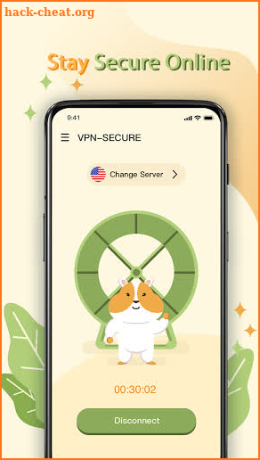 VPN Hamster Pro-free unlimited & secure VPN screenshot