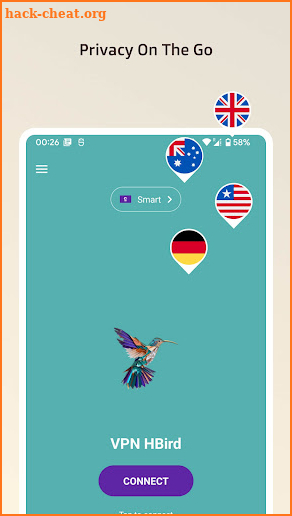 VPN HBird - Fast Secure VPN screenshot