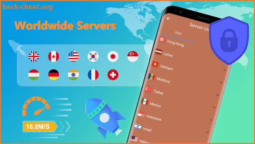 VPN Indonesia - Free VPN & security unblock Proxy screenshot