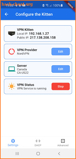 VPN Kitten screenshot