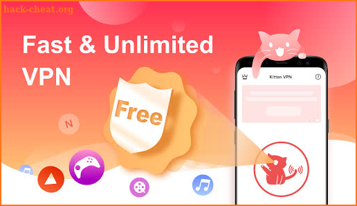 VPN Kitten: Free Unlimited VPN Proxy & Secure WiFi screenshot