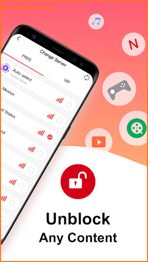 VPN Kitten: Free Unlimited VPN Proxy & Secure WiFi screenshot