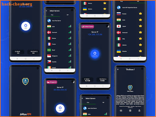 VPN Lollipop : Unlimited Free VPN Proxy Server screenshot