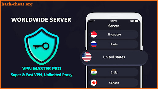 VPN Master Pro - Super & Fast VPN, Unlimited VPN screenshot