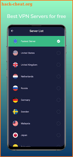 VPN Plus Unlimited Fast Proxy screenshot