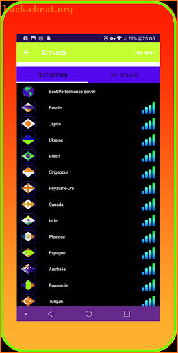 VPN Potato Fast Server & Unblock VPN Proxy screenshot