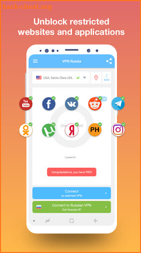 VPN Russia - get free Russian IP screenshot