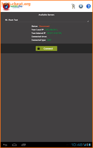 VPN WASEL Pro screenshot