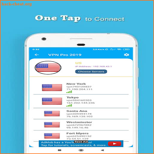 VPN72 -Free VPN Proxy & WiFi Security screenshot