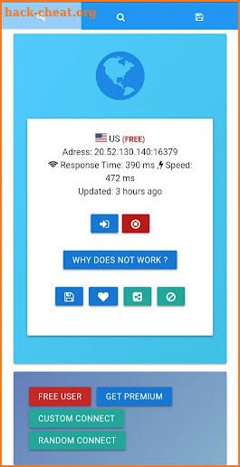 VPNUSI: Private VPN Proxy App screenshot