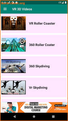 Vr 3D 360 Videos screenshot