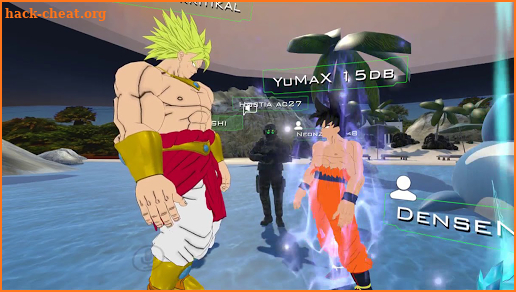 VR Chat Game DBZ Avatars screenshot