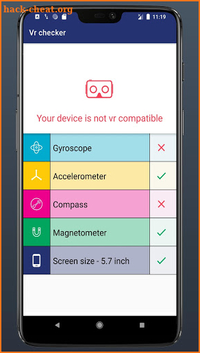 VR checker - vr support check screenshot