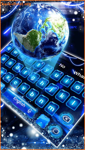 VR Earth Planet Keyboard screenshot