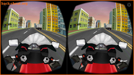 VR Highway Traffic Bike Racer 360 screenshot