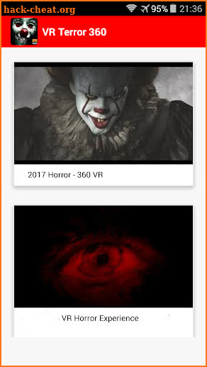 VR Horror videos 360 screenshot