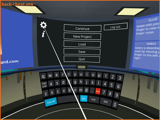 VR Notice Board screenshot