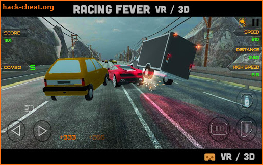 VR Racing Fever 3D : Highway Traffic Dodge Race 3 screenshot