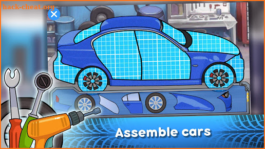 Vroom-Vroom Cars: Puzzles and Racing for kids screenshot