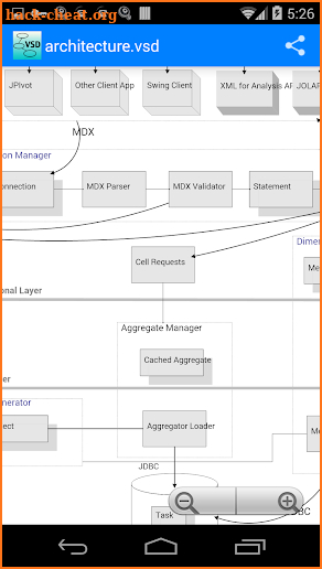 VSD and VSDX Viewer screenshot