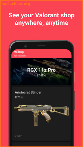 VShop for Valorant screenshot