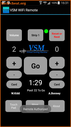 VSM Android Remote screenshot