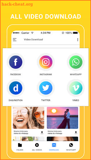 Vtube Video Downloader - Mp4 Free Video Downloader screenshot