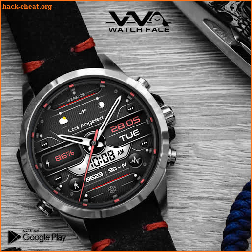 VVA205 Hybrid Watch face screenshot