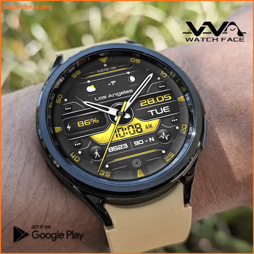 VVA205 Hybrid Watch face screenshot