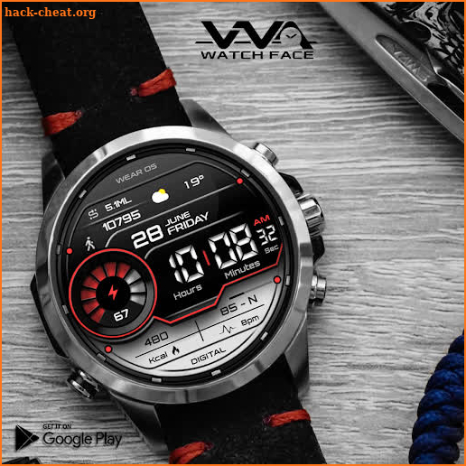 VVA208 Sport Watch face screenshot