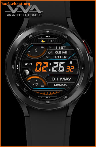 VVA21 Digital Watchface screenshot