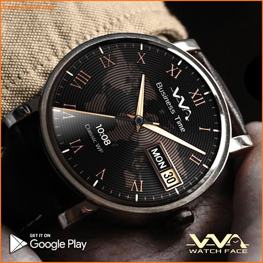 VVA219 Luxury style Watch face screenshot