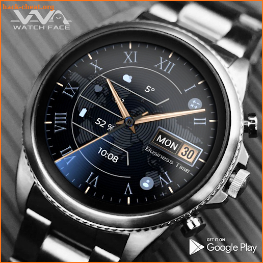 VVA219 Luxury style Watch face screenshot