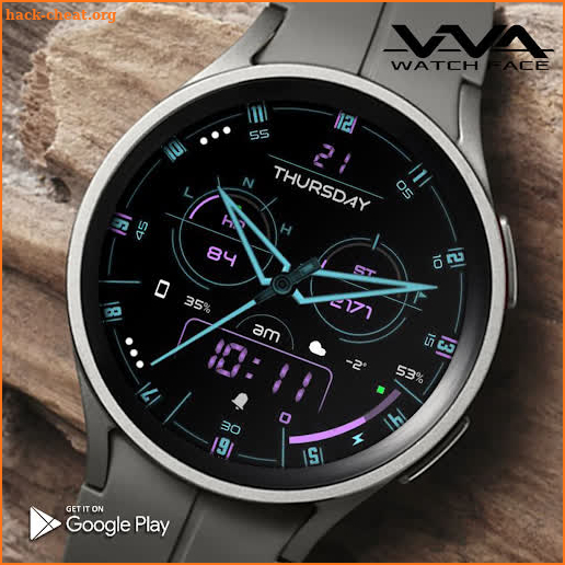 VVA51 Hybrid Watch face screenshot