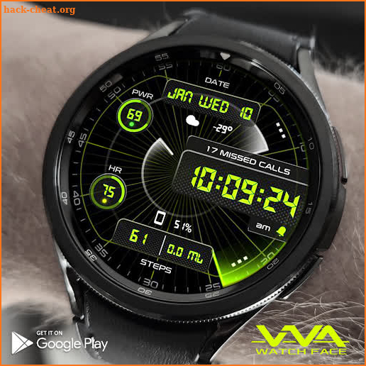 VVA62 Sports Watch face screenshot