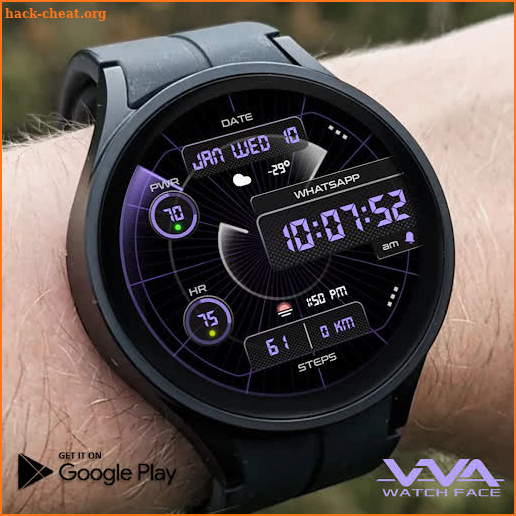 VVA62 Sports Watch face screenshot