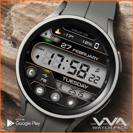 VVA67 Electronic Watch face screenshot