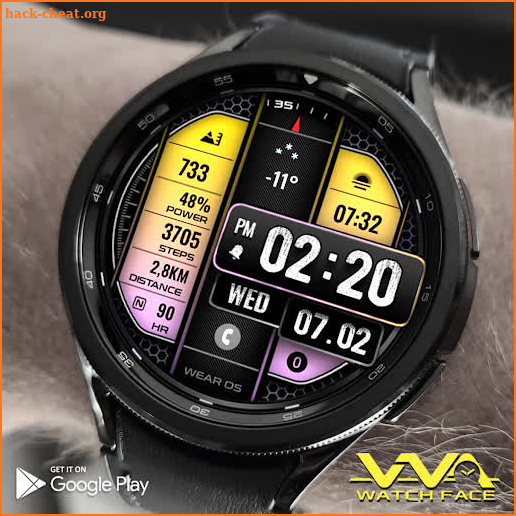 VVA68 Informatic Watch face screenshot