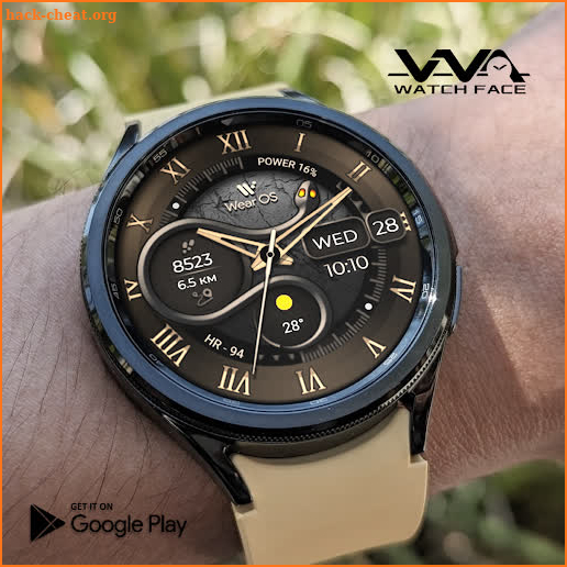 VVA71 Elegant snake Watch face screenshot