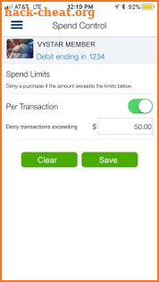 VyStar Card Control screenshot