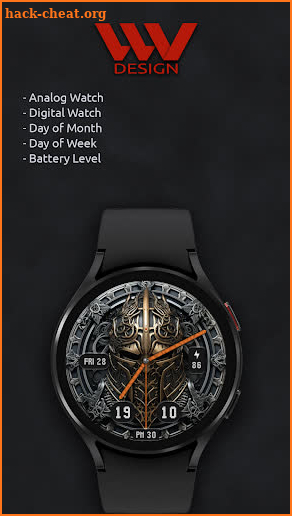 W-Design WOS133 - Watch Face screenshot