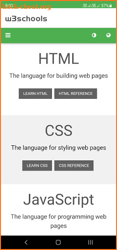 W3Schools screenshot