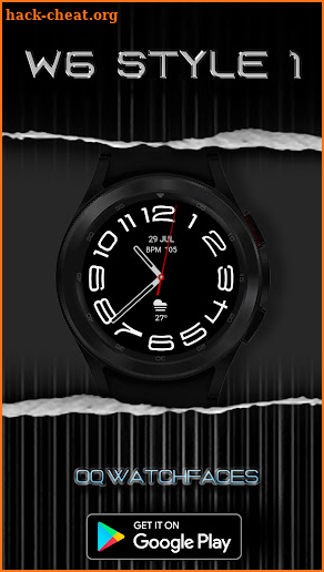 W6 Style 1 For Wear OS screenshot