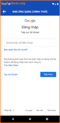 W88 ỨNG DỤNG CHÍNH THỨC screenshot